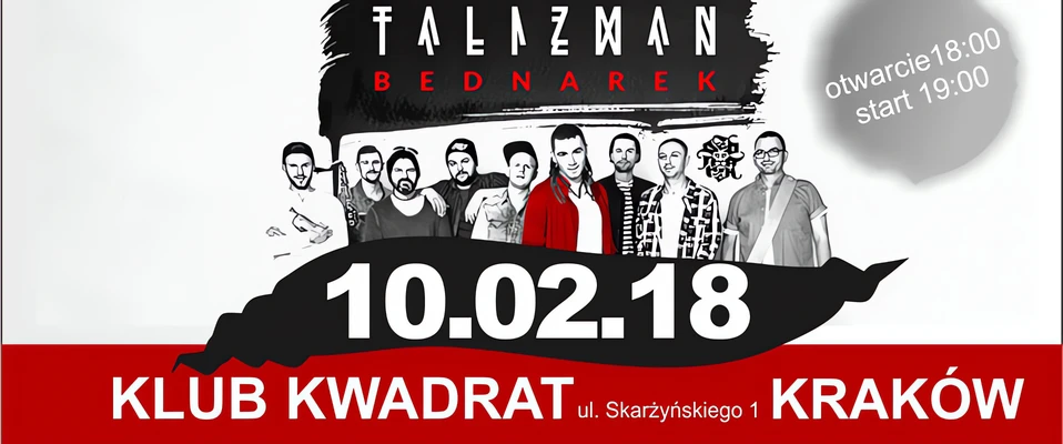 Kamil Bednarek z premierową trasą albumu &quot;Talizman&quot; w Krakowie