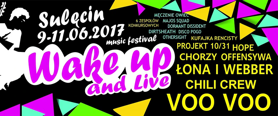Wake Up Festival 2017 już 9 czerwca w Sulęcinie