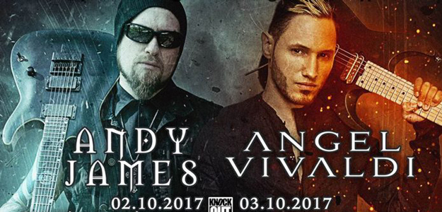Angel Vivaldi i Andy James na dwóch koncertach w Polsce
